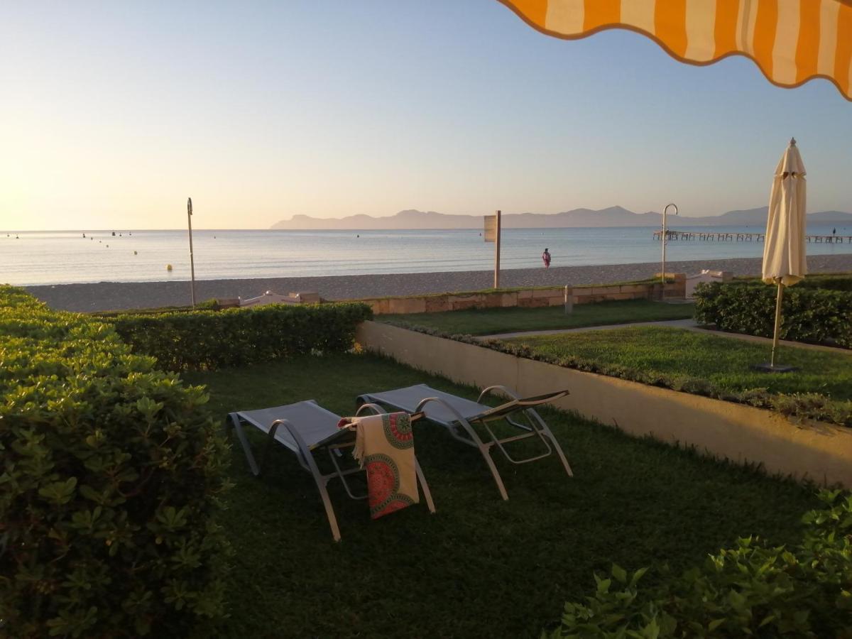 Apt Playa De Muro Ca N Ines - 1ª Linea De Playa Apartment Port de Alcudia  Bagian luar foto